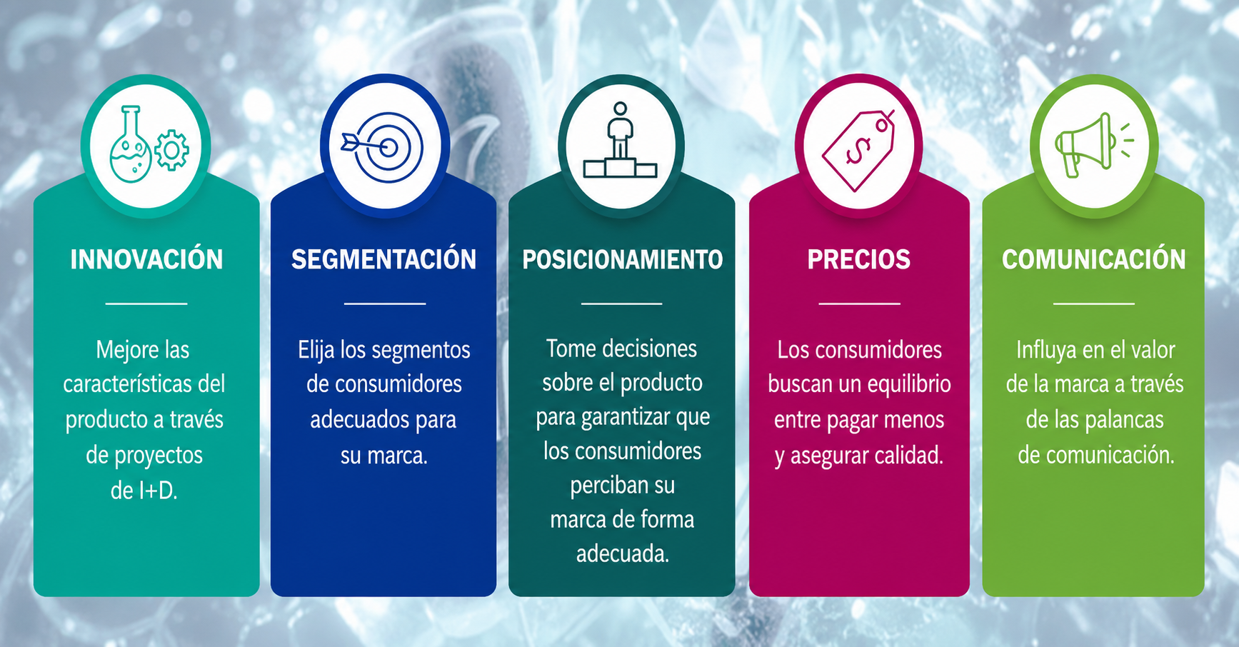 Los participantes toman decisiones en los siguientes ámbitos Los participantes toman decisiones en los siguientes ámbitos