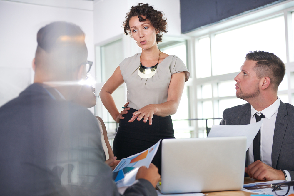 team of successful business people having a meeting in executive sunlit office-1 team of successful business people having a meeting in executive sunlit office-1
